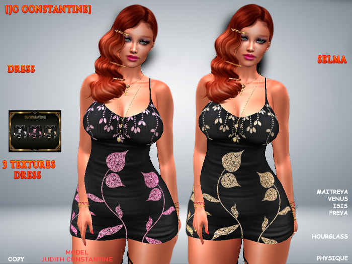 [JC CONSTANTINE] Selma Dress