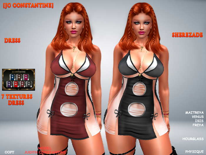 [JC CONSTANTINE] Sherezade Dress