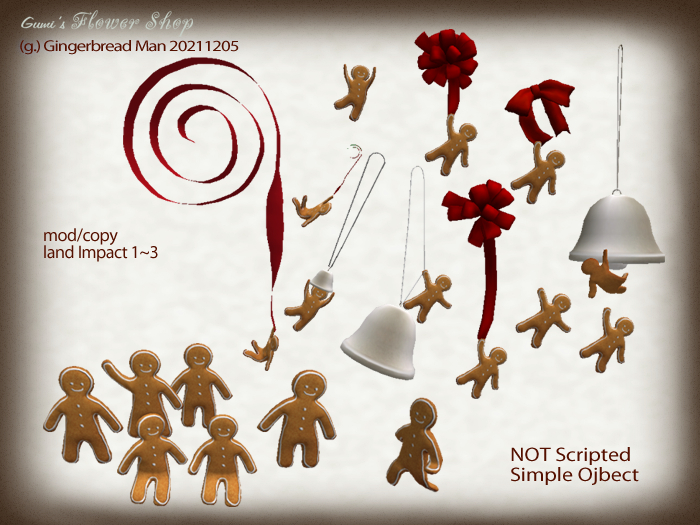 (g.) Gingerbread Man 20211205