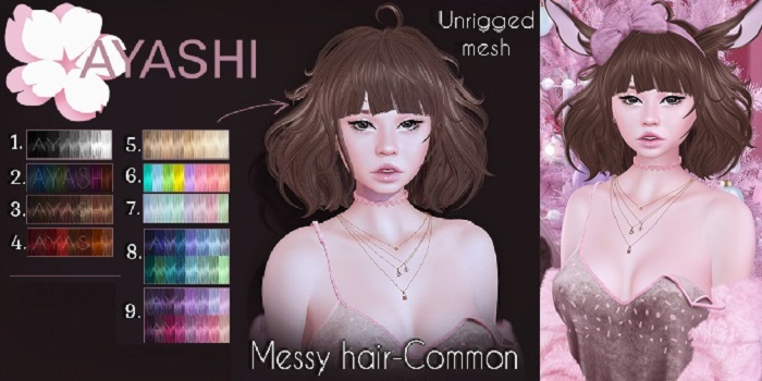 3. Ayashi - Missy hair-Brown set
