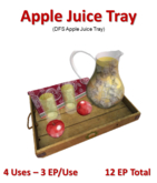 DFS Apple Juice Tray (DFS Texture Only)