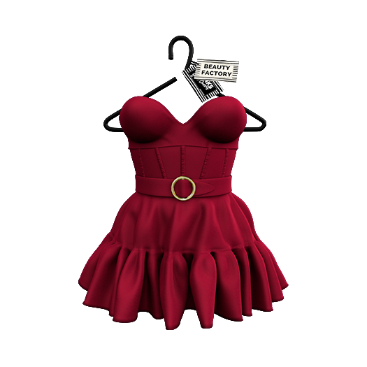 .BF. Pandora Dress Cherry