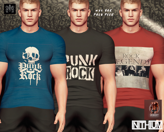 ::TW::#50 ROCK POLO PACK  KARIO/LEGACY