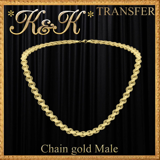 *K&K*Chain gold Male 2