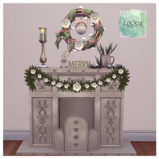 LpOca Christmas Fireplace