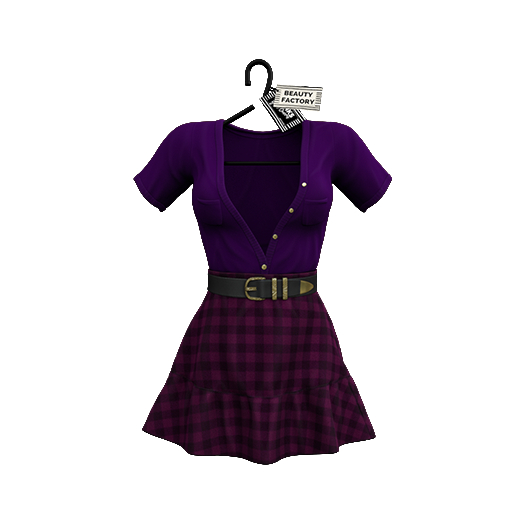 .BF. Leyla Set Chess/Purple