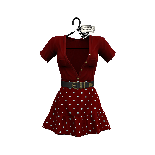 .BF. Leyla Set Dot/Red