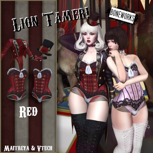 !Boneworks! > Lion Tamer - Red (boxed)