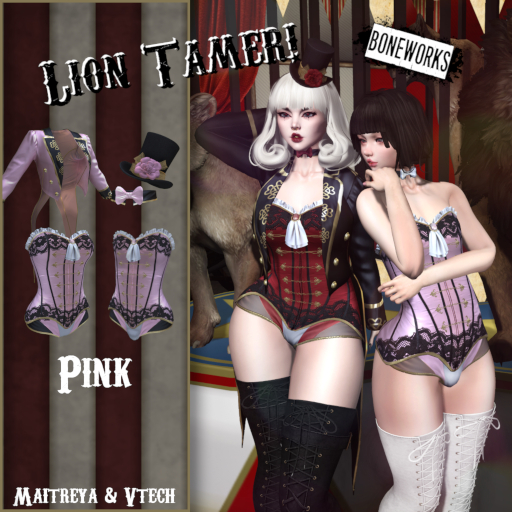 !Boneworks! > Lion Tamer - Pink (boxed)