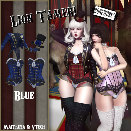 !Boneworks! > Lion Tamer - Blue (boxed)