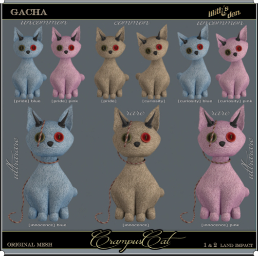 LD CrampusCat [innocence] RARE