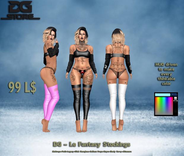 DG - Le Fantasy Stockings & Color Hud - Box