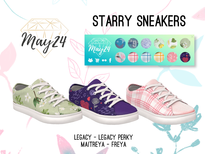 May24 - Starry Sneakers (Add To Unpack)