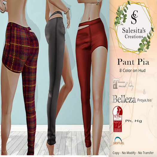 DEMO Pant Pia.  *Salesita's Creations**SC* Box.