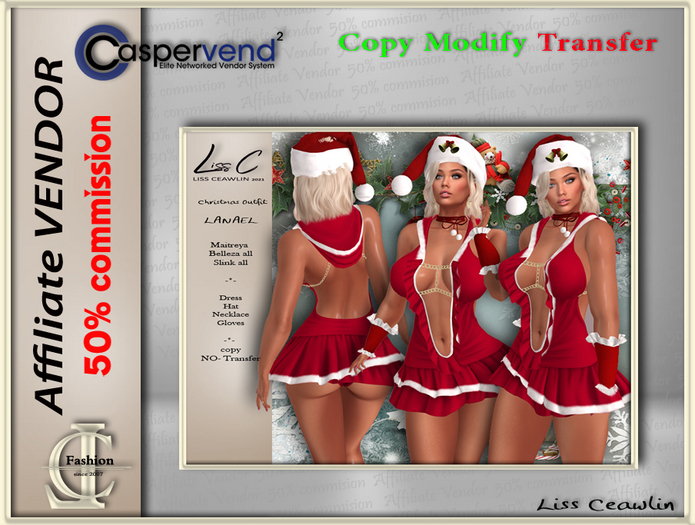 LC Affiliate Venddor [Christmas] - Lanael Outfit [1 vendor]
