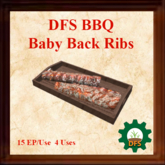 DFS BBQ Baby Back Ribs [ actual item ]