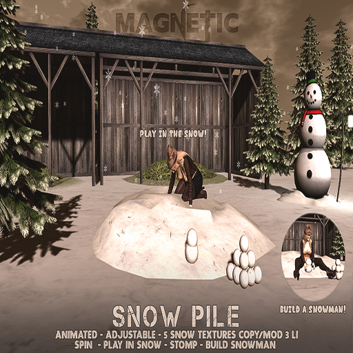 Magnetic - Snow Pile (ADD ME)