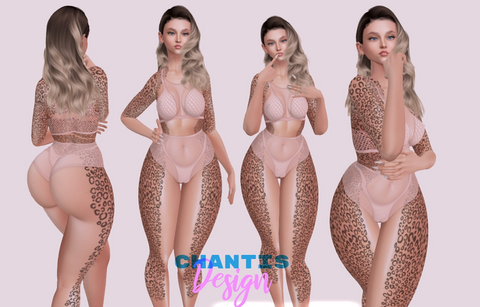 :: Leopard Full Body Tattoo ::