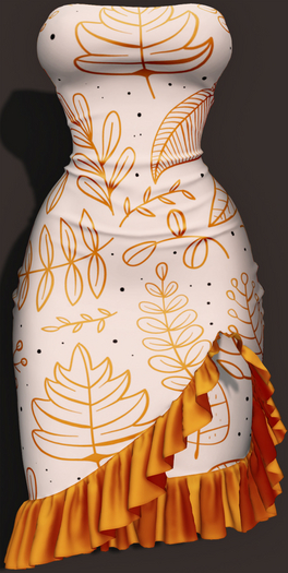 SKBW Rita Dress - Leafy