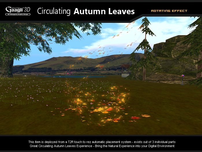 Gaagii 3D - Circulating Autumn Leaves
