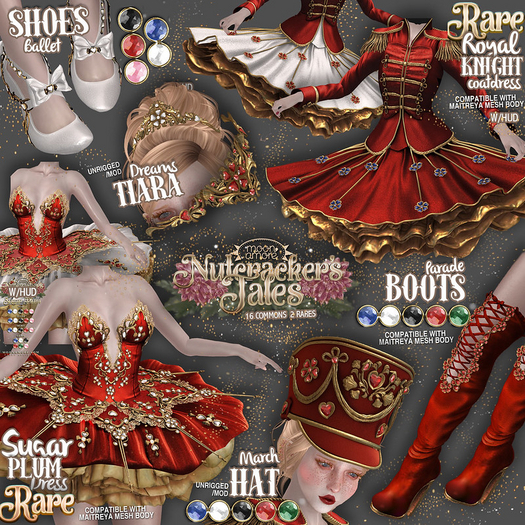 :Moon Amore: Nutcracker'sTales FULL SET with RARES