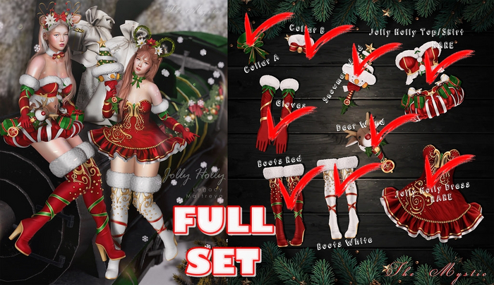*The Mystic*Jolly Holly LEGACY Full Set + Rares