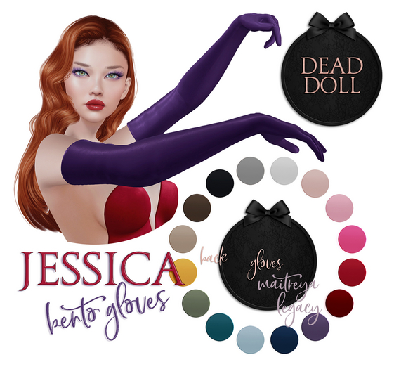 DEAD DOLL - Jessica Gloves - Fatpack