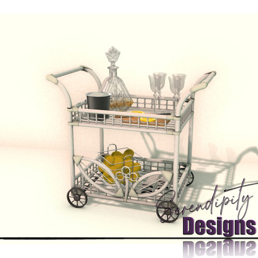 Serendipity Designs - Sandpoint Drink Cart 