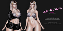 LM SLEEPY Pyjama  Sequin [DEMO] - 4 Piece Pyjama Set for Maitreya Petite Kupra Bimbo Kups Legacy Freya Hourglass Reborn