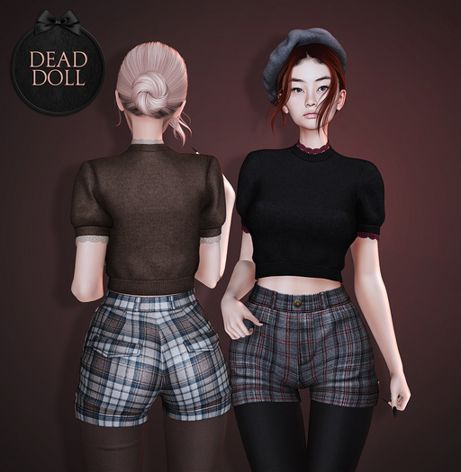 DEAD DOLL - Aileen Shorts - Fatpack DEMO