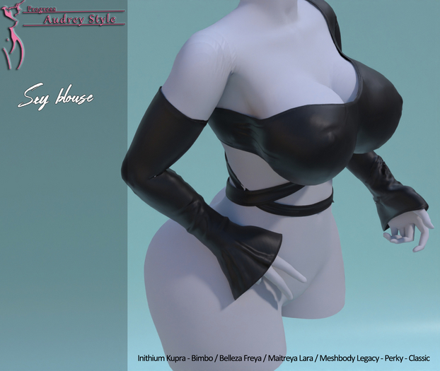 .:: AS ::.  Sxy Top - Black  