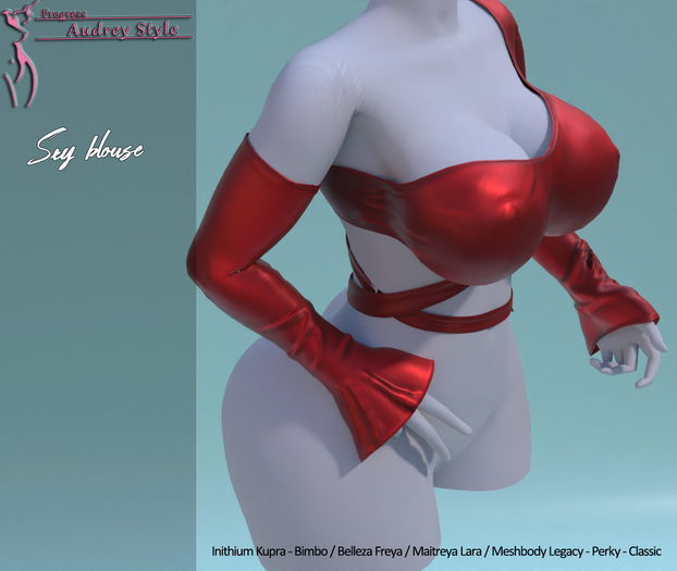 .:: AS ::.  Sxy Top - Red  