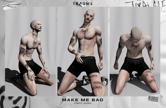 T R A U M E _ MAKE ME BAD_ Posepack