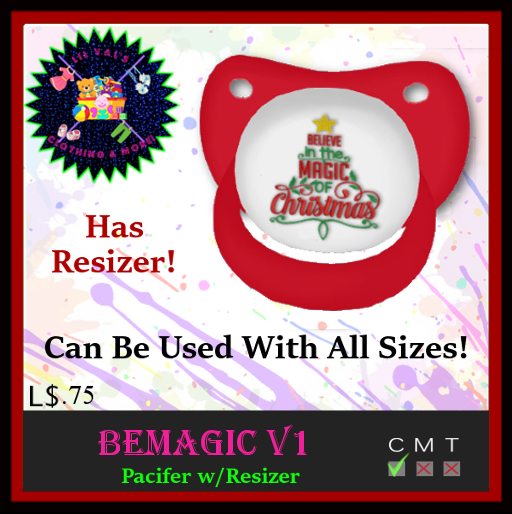 *LVD* BeMagic v1 Binky/Pacifer
