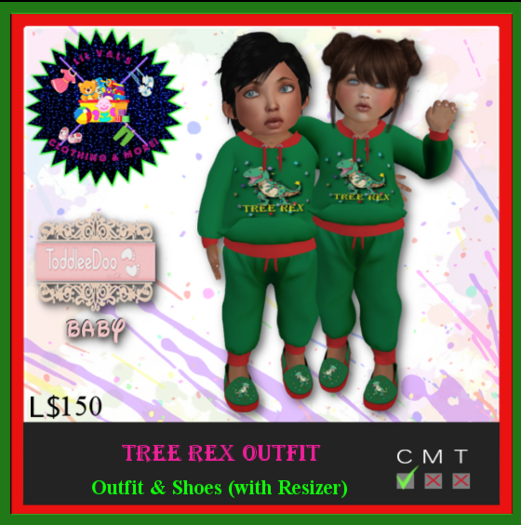 *LVD*  Tree Rex Outfit -TD