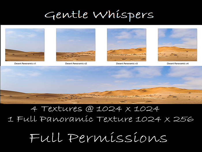 5 Desert Panoramic Textures