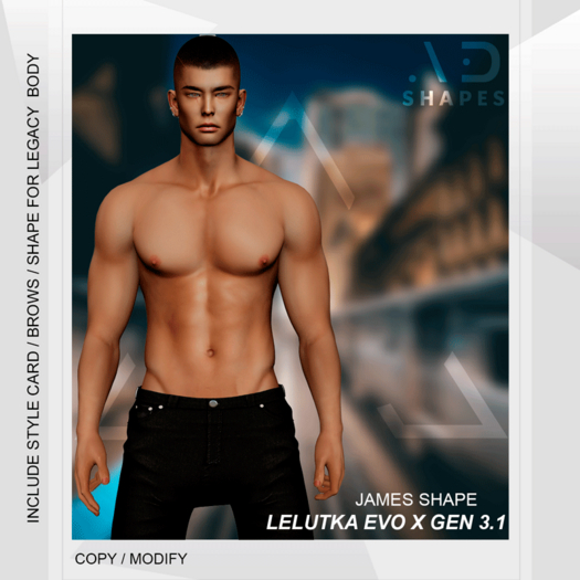 *AD SHAPES* James Shape  - Eon Head