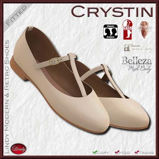 Lindy Crystin Beige