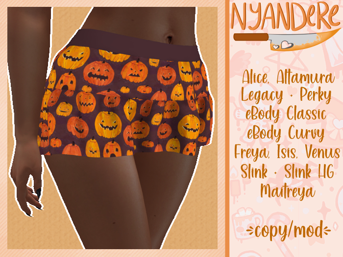<iD> Cute Pumpkins Skirt