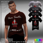 50%CHRISTMAS DISCOUNT *DCDM* Devin Mesh T'shirt Dear Santa She made Me (Add)#