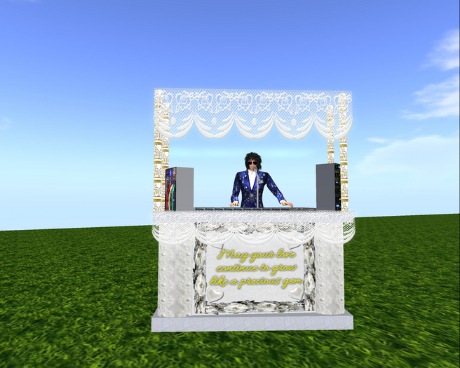 wedding DJ Desk