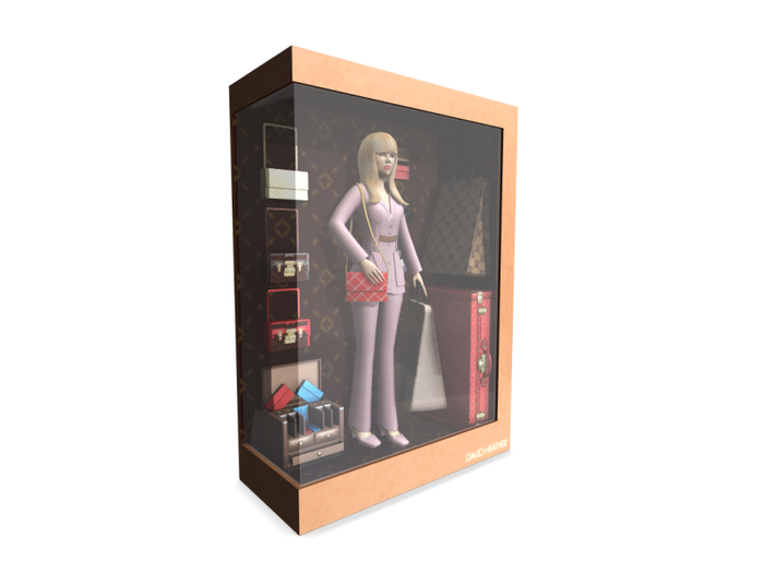 -David Heather-Fashionista Doll RARE