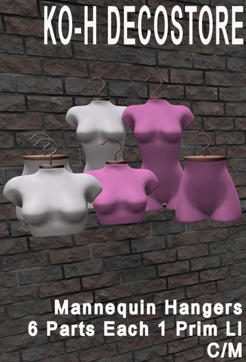 KO-H Mannequin Hanger Set