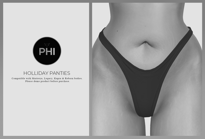 *PHI* HOLLIDAY PANTY DEMO