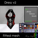 Second Life Marketplace - DEMO - Furry Andy - Dress v2 for eBody Reborn