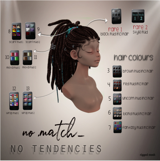 1. no.match_ ~ NO_TENDENCIES RARE