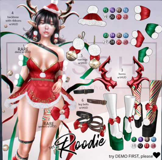 01. ERSCH - Roodie {Lara} dress RARE