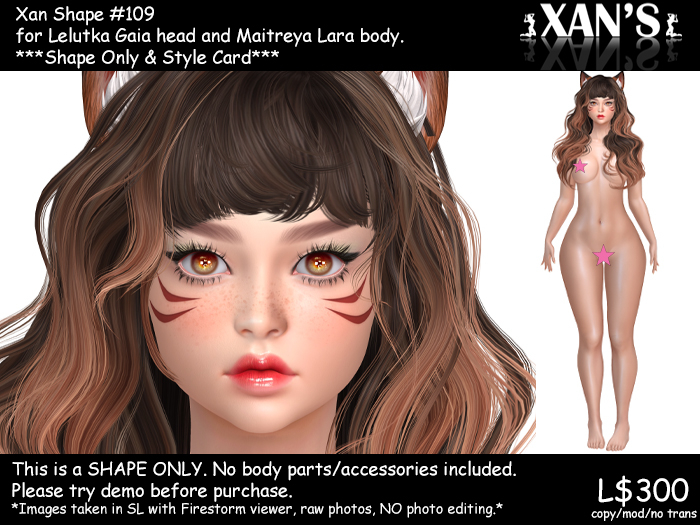 Xan Shape - DEMO 109 Gaia