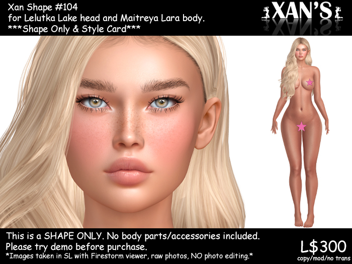 Xan Shape - 104 - Lake
