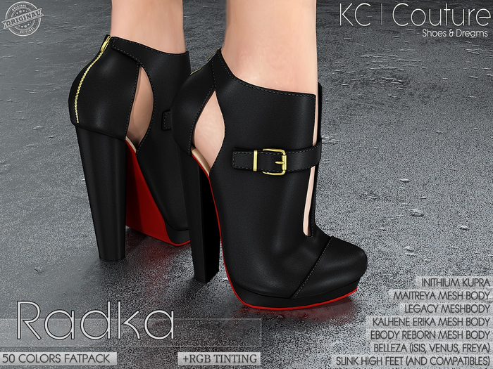 -KC- RADKA BOOTS / 50 COLORS FATPACK